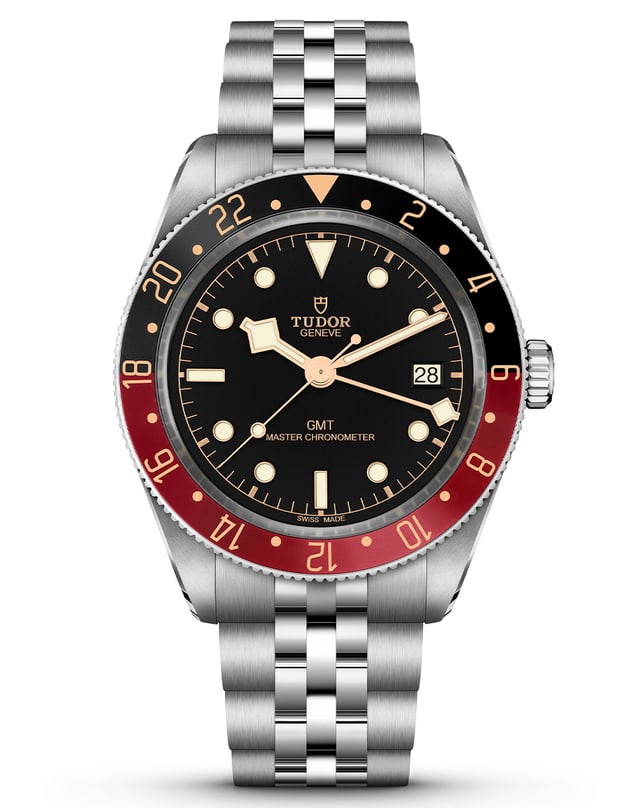 Tudor – Black Bay 58 GMT, Taucheruhr aus Edelstahl mit automatischem Manufakturkaliber