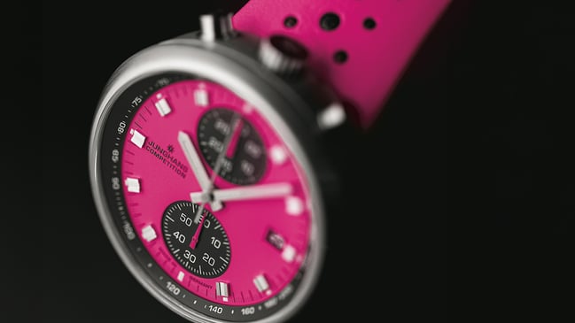 Junghans 1972 Competition Pink Edition