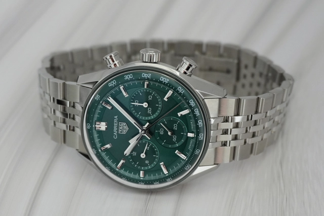 Tag Heuer Carrera Chronograph 41 Green