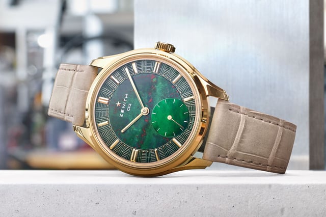 Zenith: G.F.J. Yellow Gold Bloodstone mit Heliotrop-Zifferblatt