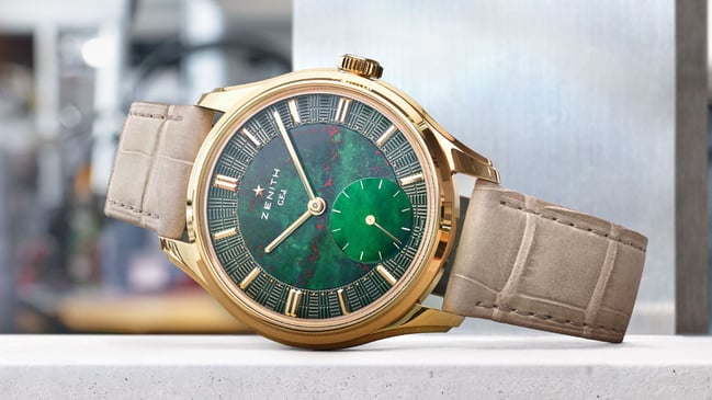 Zenith: G.F.J. Yellow Gold Bloodstone mit Heliotrop-Zifferblatt