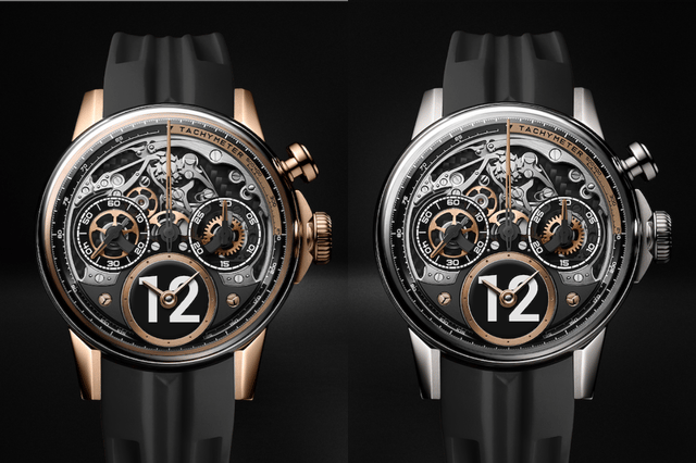 Die beiden Versionen der Louis Moinet Time to Race
