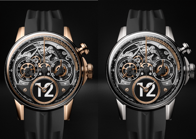 Die beiden Versionen der Louis Moinet Time to Race