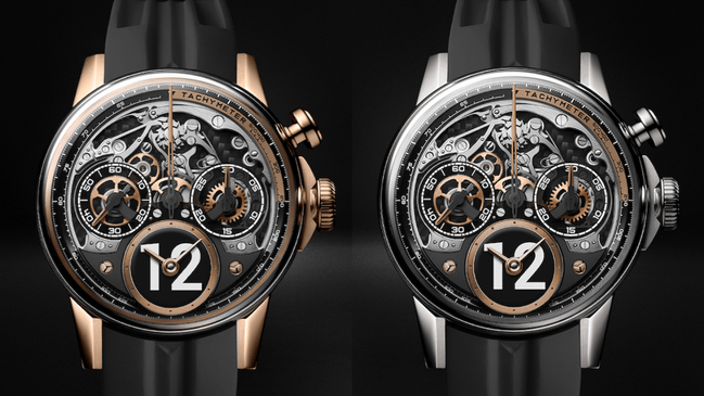 Die beiden Versionen der Louis Moinet Time to Race