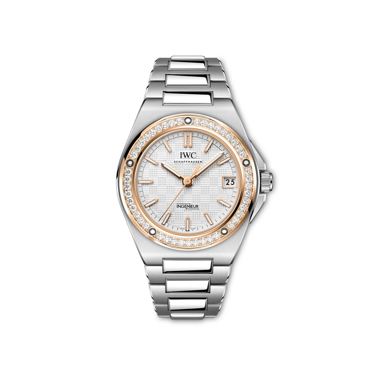 IWC: Ingenieur Automatic 35 in Stahl mit Goldlünette Ref. 324911