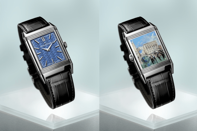 Front und Rückseite Jaeger-LeCoultre Reverso Tribute Enamel Turner Series