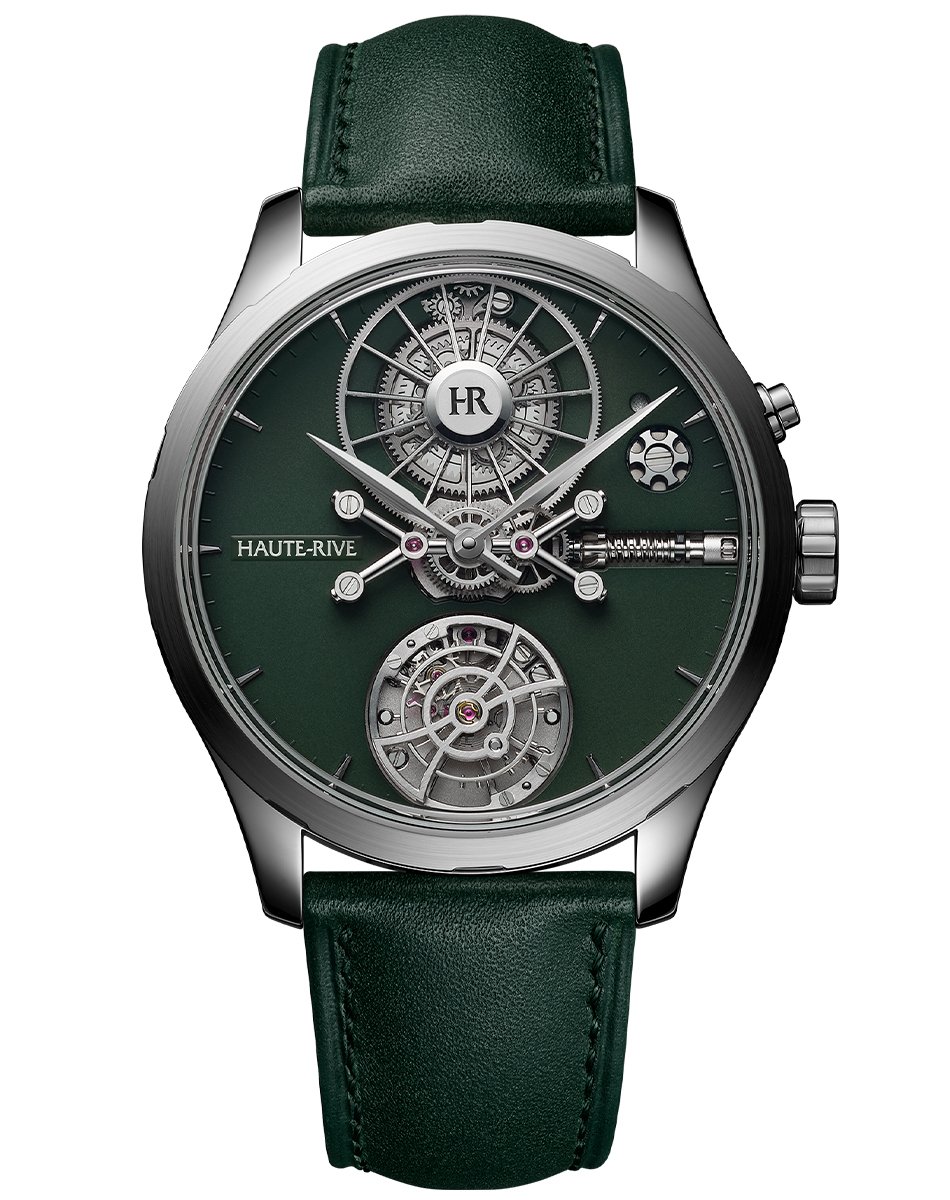 Haute-Rive Honoris Strato, Edelstahluhr mit Manufakturkaliber und Tourbillon
