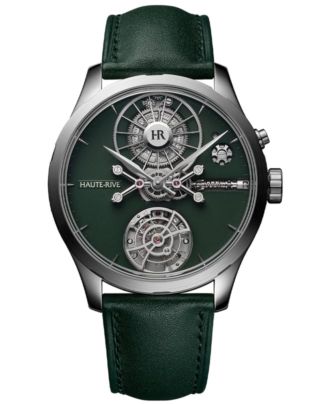 Haute-Rive Honoris Strato, Edelstahluhr mit Manufakturkaliber und Tourbillon