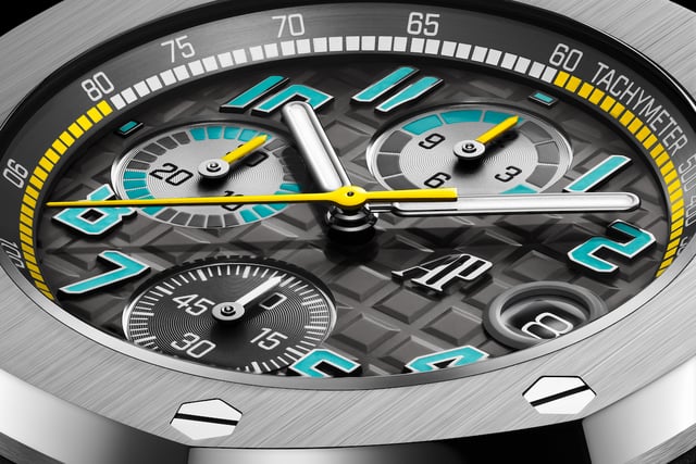Zifferblattdetail der Audemars Piguet Royal Oak Offshore beast 42mm