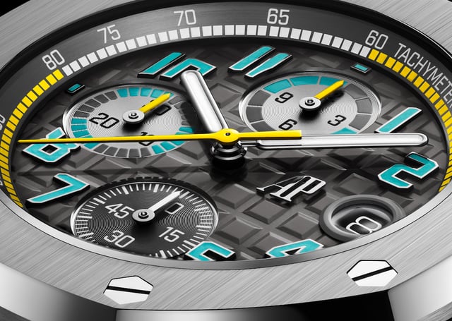 Zifferblattdetail der Audemars Piguet Royal Oak Offshore beast 42mm