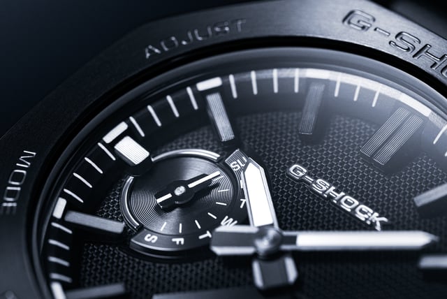 G-SHOCK GM 2100LXB 1AER, nahaufnahme, zifferblatt, zeiger