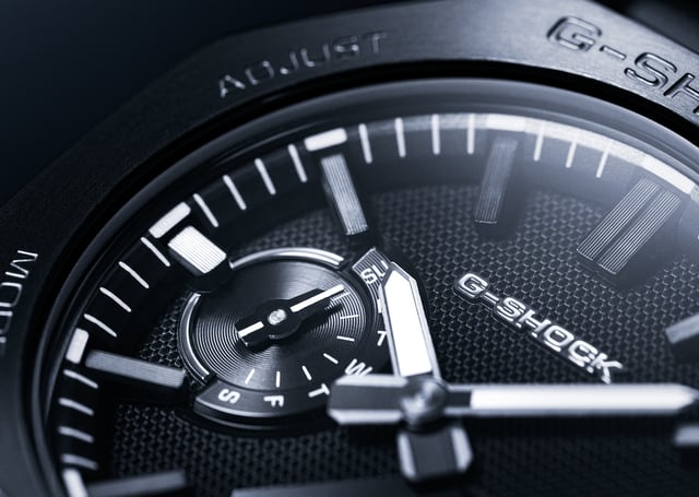 G-SHOCK GM 2100LXB 1AER, nahaufnahme, zifferblatt, zeiger