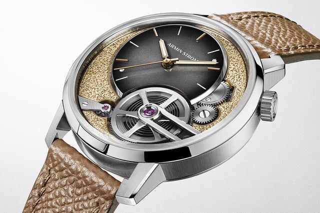 Armin Strom Tribute² Aurum, Close-up Zifferblatt