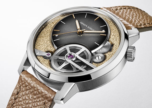 Armin Strom Tribute² Aurum, Close-up Zifferblatt