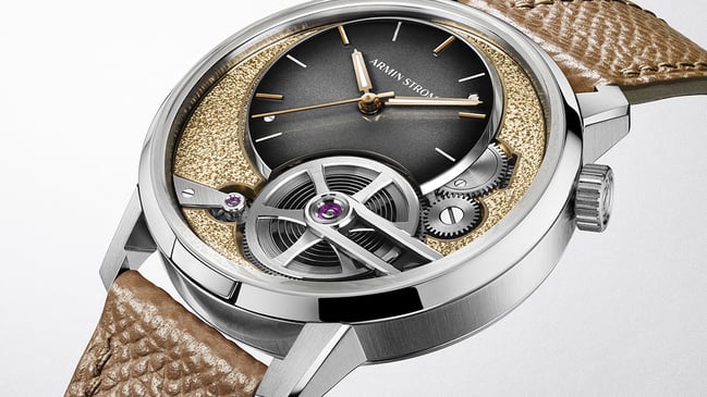 Armin Strom Tribute² Aurum, Close-up Zifferblatt