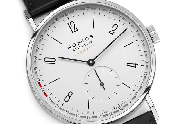 Nomos Glashütte: Tangente neomatik 38 Update in Edelstahl