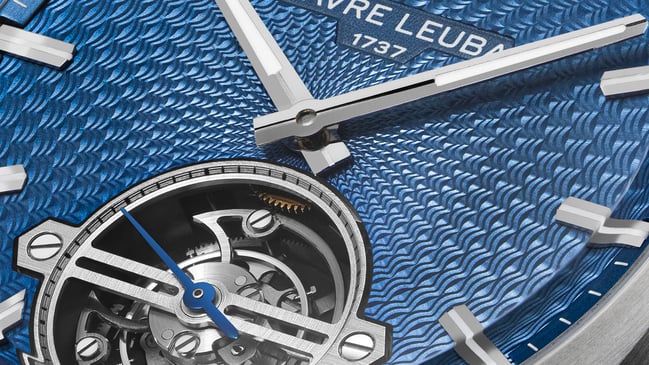 Favre Leuba: Chief Tourbillon Guilloché Detail