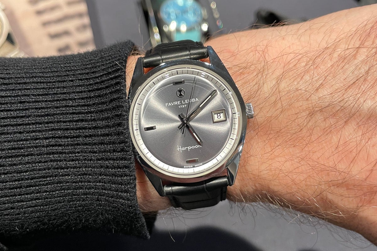 Favre Leuba: Harpoon grau Wristshot
