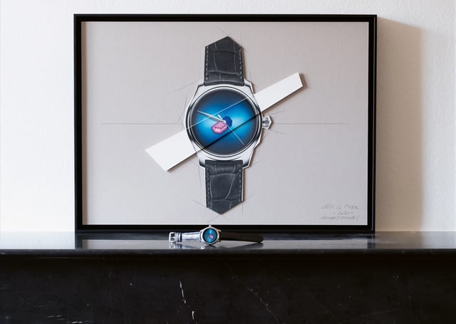 H.Moser & Cie.: Endeavour Centre Seconds Concept X seconde seconde