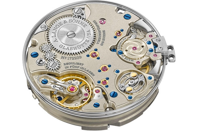 A. Lange & Söhne: Kaliber L122.2 Minutenrepetition mit ewigem Kalender
