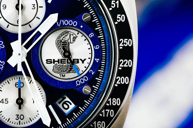 Bulova Shelby Racer Chronograph - 150th Anniversary Limited Edition, Close-up 