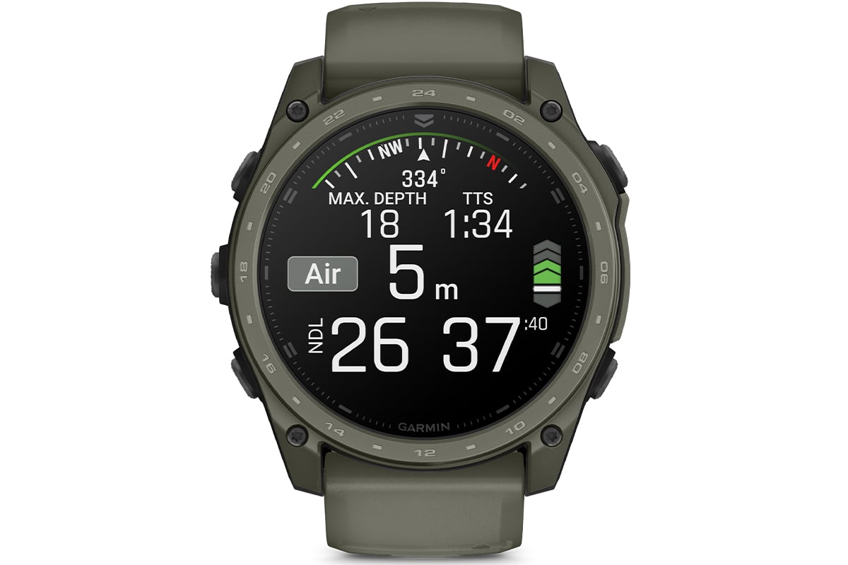 Garmin – Tactix 8 Cerakote, taktische Multisport-Smartwatch