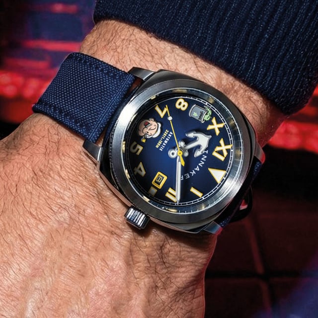 Spinnaker Hull California Automatic Popeye Sailors & Sweethearts Limited Edition, Uhr am Handgelenk