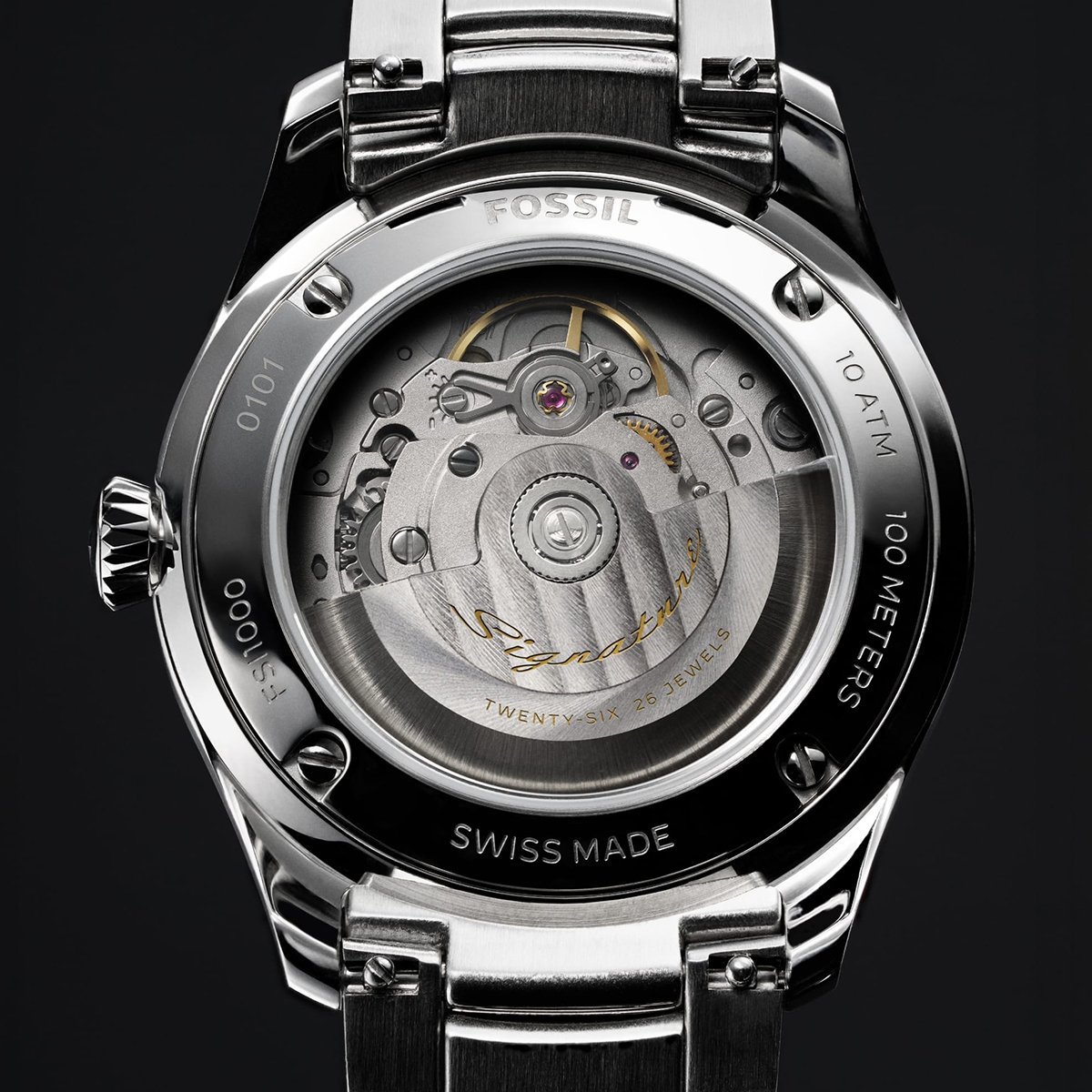 Fossil Signature CS-1 Rückseite