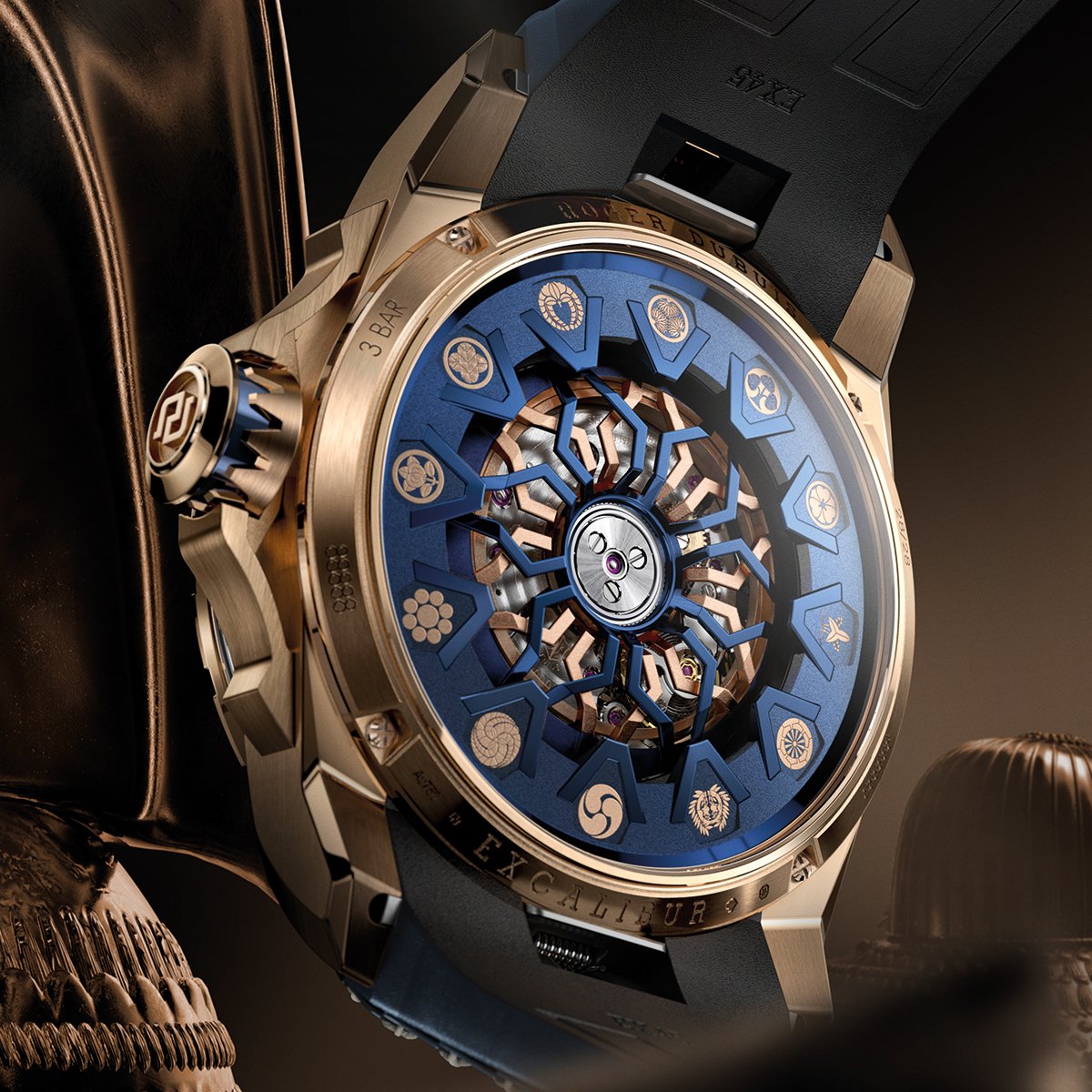 Roger Dubuis Excalibur The Kabuto Legacy, Kaliber RD821