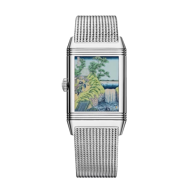 Jaeger-LeCoultre Reverso Tribute Enamel Hokusai Waterfalls