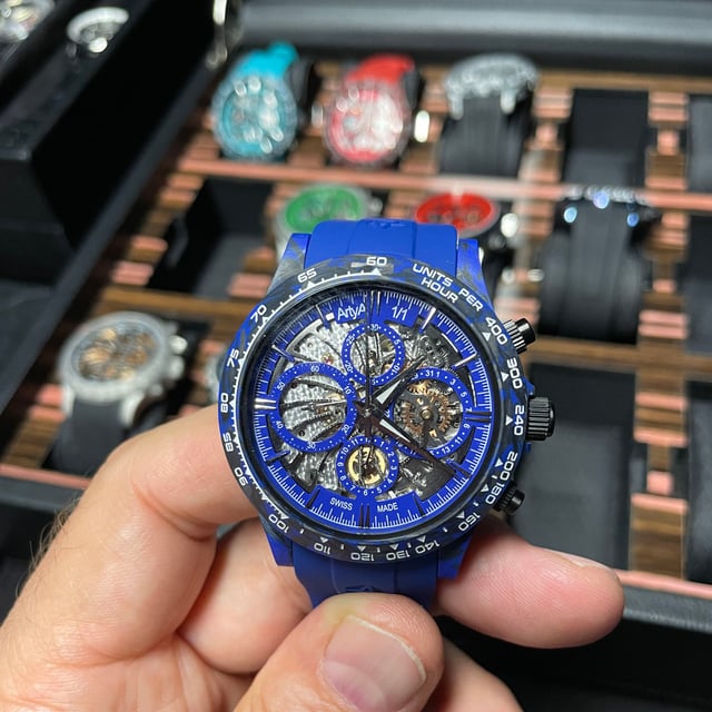 WatchTime-Leserreise Genf 2026: Artya Blue Carbon Chrono
