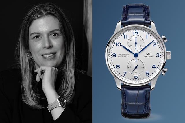 Daniela Pusch, IWC Portugieser Chronograph IW371605