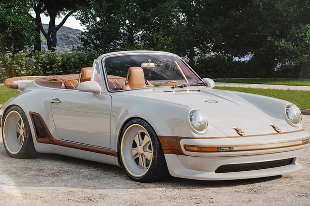 Porsche 911 Classic Turbo Reimagined by Singer x Louis Vuitton