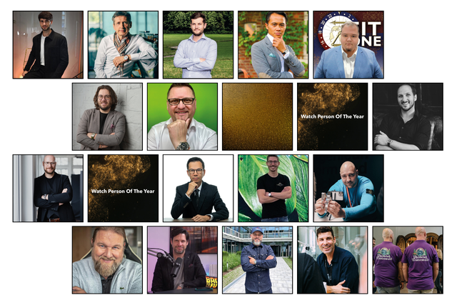 Übersicht Watch Person Of The Year WatchTime Award