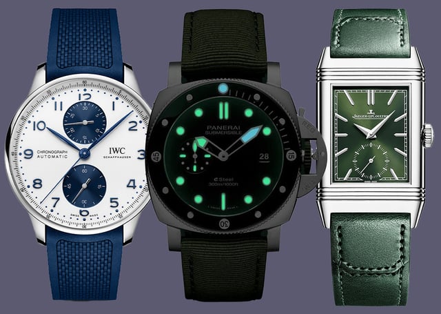 IWC, Panerai, Jaeger-LeCoultre, Chronograph, Taucheruhr und Dresswatch