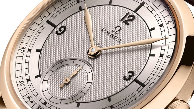 Omega Paris 2024 Bronze Gold Edition im Vintage-Look