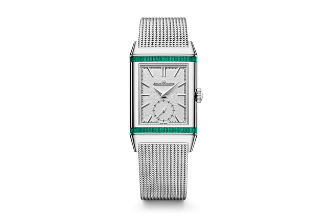 Die grüne version der Jaeger-LeCoultre Reverso „Or Deco“