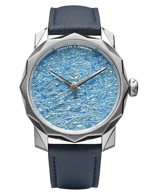 Schäfer & Companions – Solune Grand Art Enamel „Sea of Frozen Emotions“, Haute Horlogerie Uhr mit Emaille