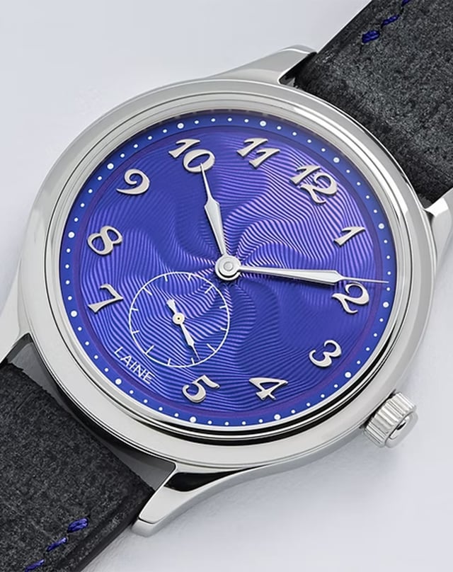 Laine P37, Luxusuhr mit aufwendigem, buntem Zifferblatt