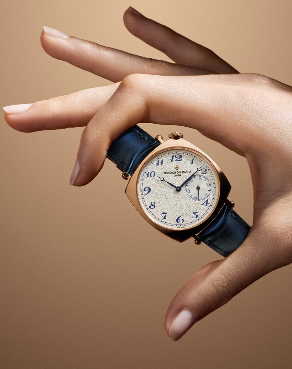 Vacheron Constantin Historiques American 1921, Luxusfahreruhr aus Gold mit Manufakturkaliber und Lederband  