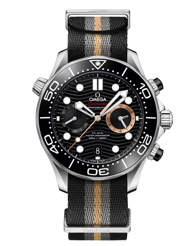 Omega: Seamaster Diver 300M Chronograph 007 First Light