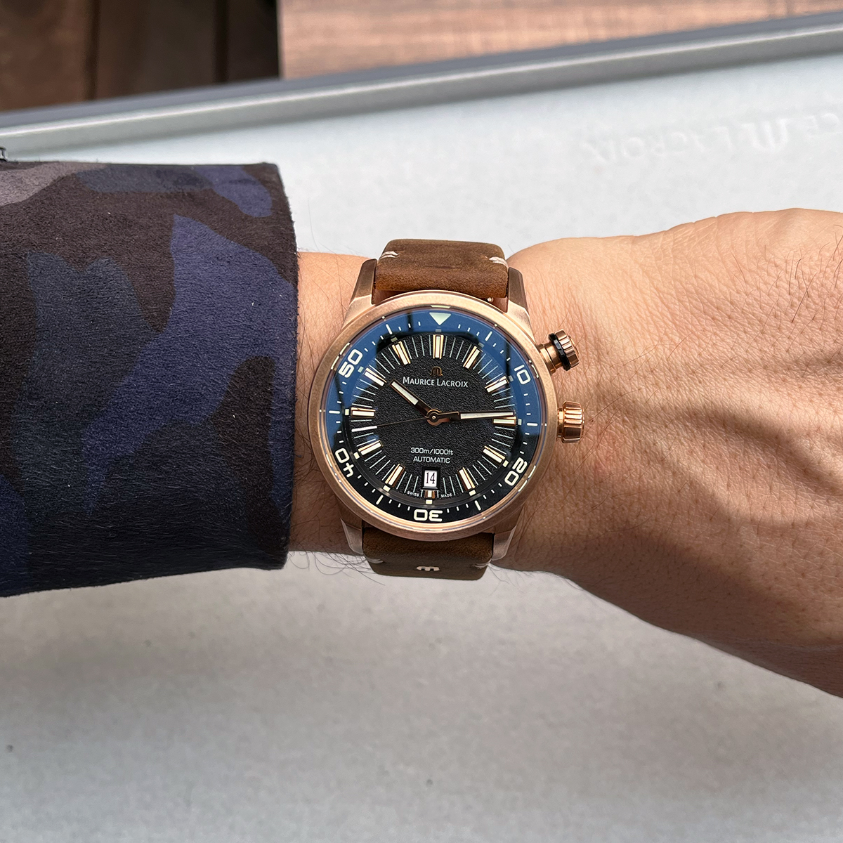 Hands-on Maurice Lacroix Pontos S Diver 2024 Bronze