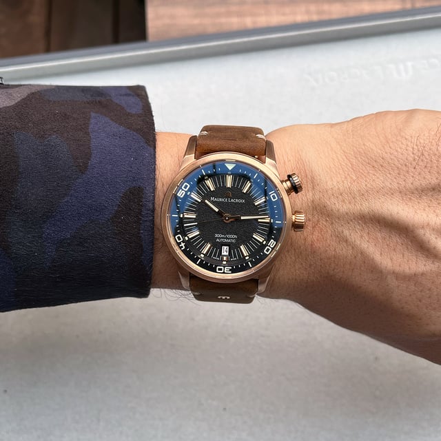 Hands-on Maurice Lacroix Pontos S Diver 2024 Bronze