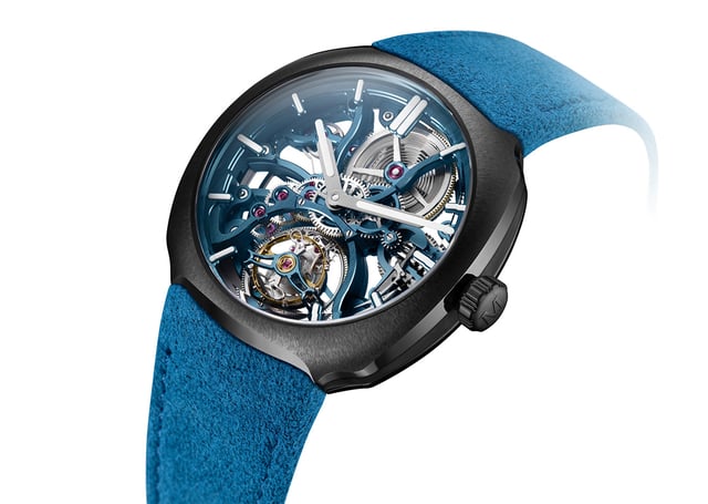  H. Moser Streamliner Tourbillon Skeleton Ceramic Alpine Limited Edition: Titelansicht