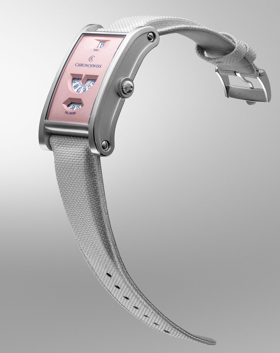 Die Neo Digiteur Rose von Chronoswiss