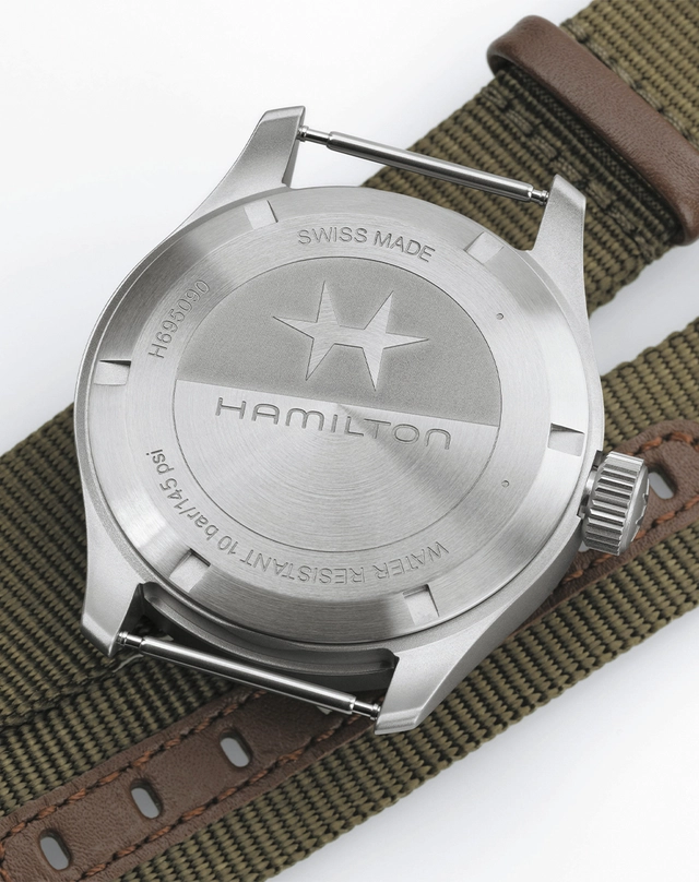 Hamilton – Khaki Field Power Reserve Mechanical, Fieldwatch mit Handaufzugskaliber
