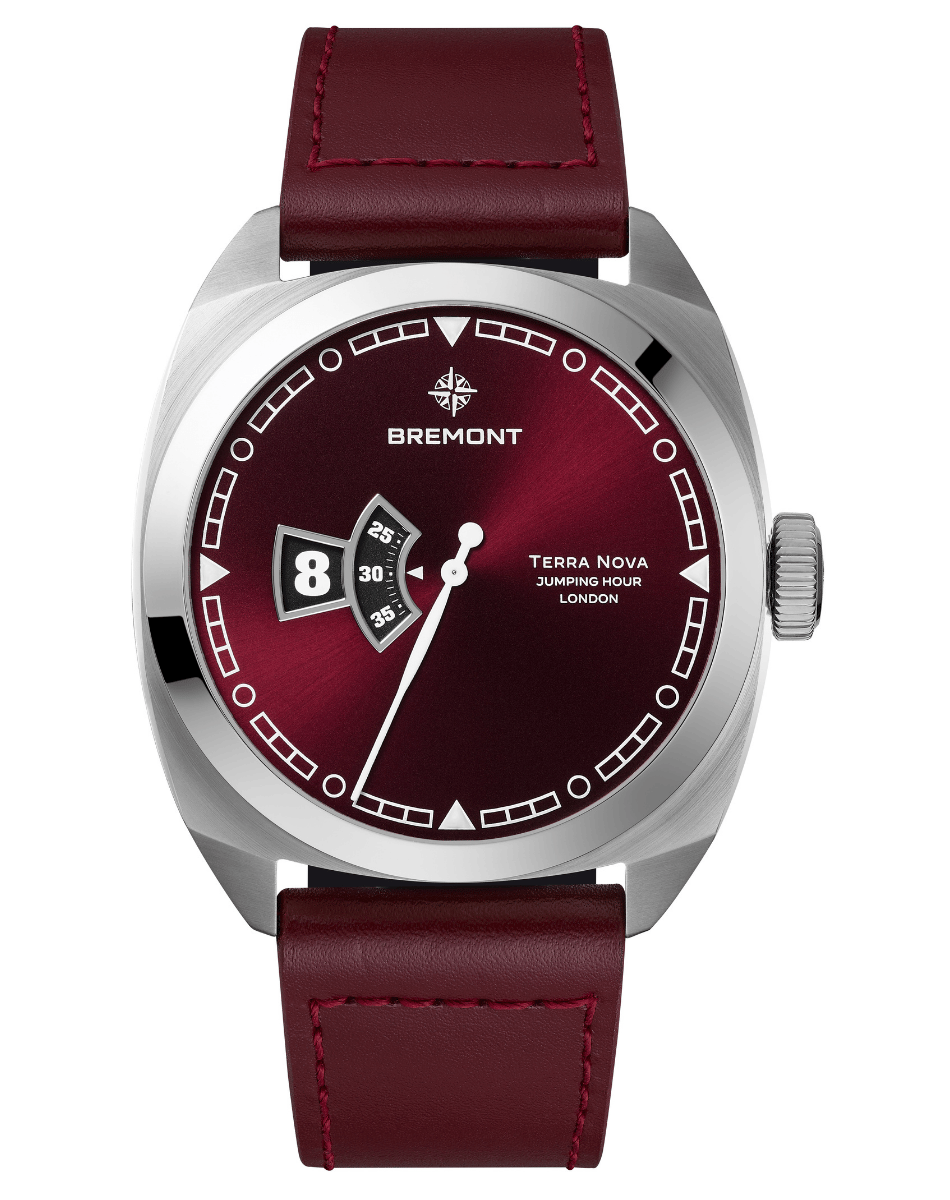 Bremont – Terra Nova Jumping Hour 40.5mm, ausgefallene Uhrenkreation mit springender Stunde