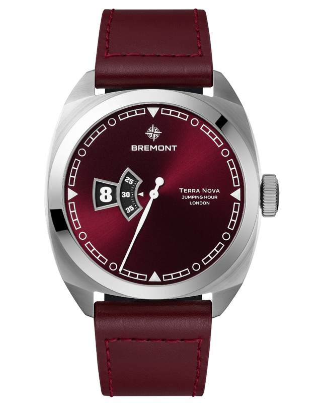 Bremont – Terra Nova Jumping Hour 40.5mm, ausgefallene Uhrenkreation mit springender Stunde