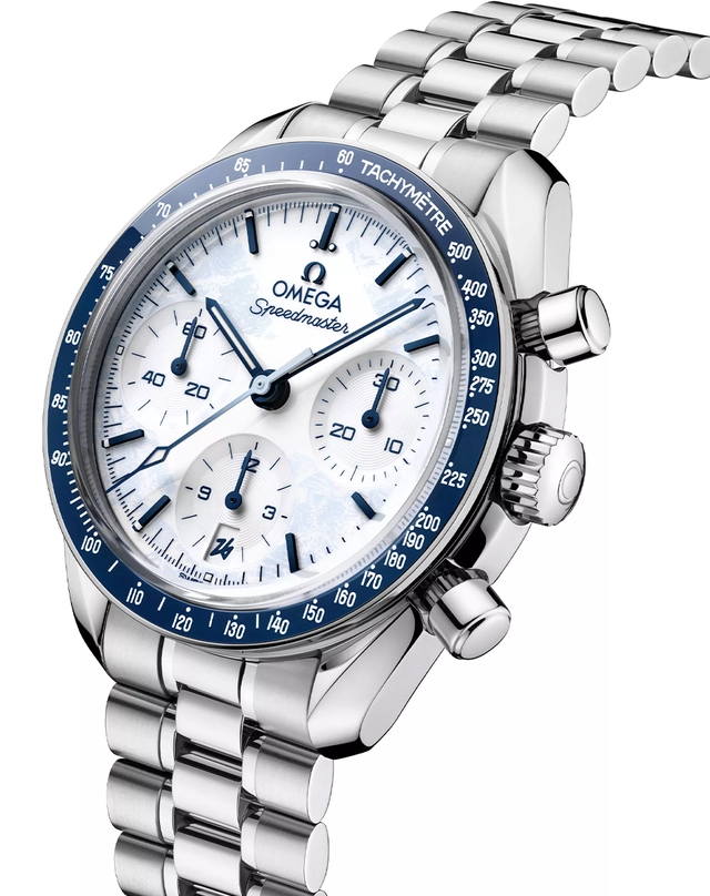 Omega Speedmaster Milano Cortina 2026, Chronograph mit Automatikkaliber