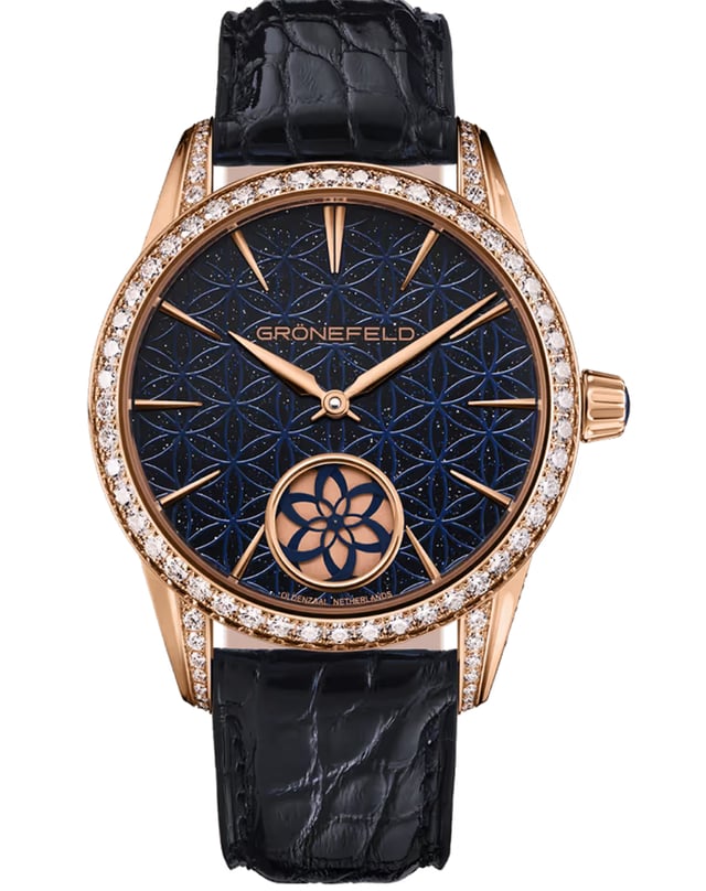 Grönefeld – 1944 Tanfana Red Gold, Luxusuhr aus Gold für Damen